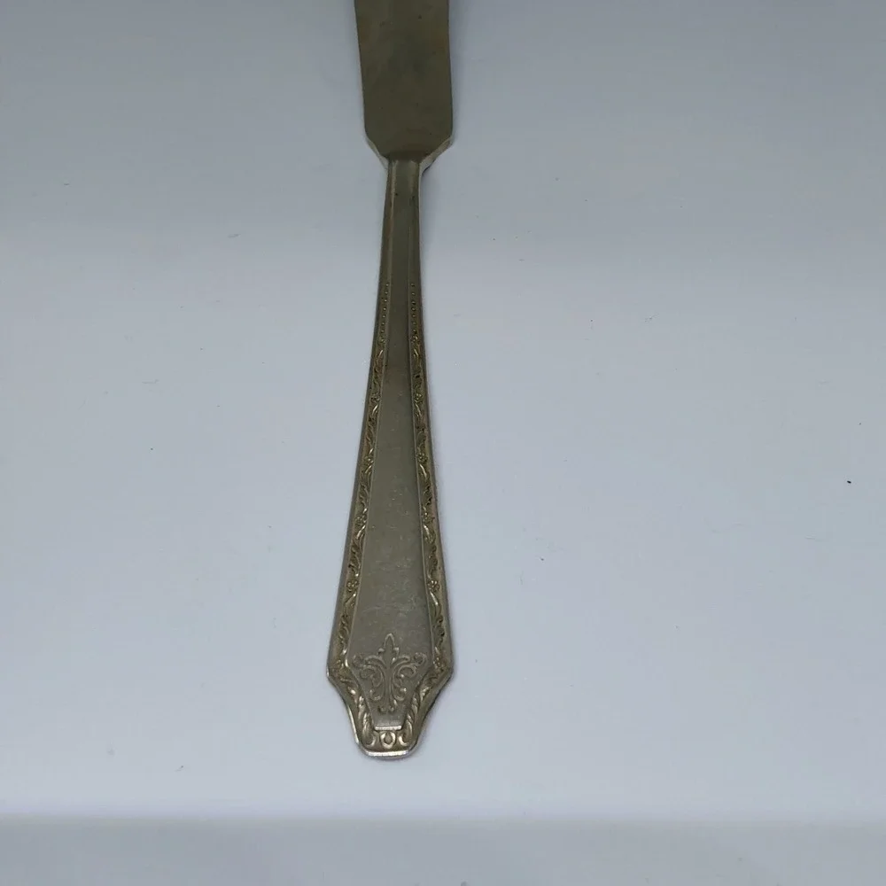 Oneida Wm‎ A Rogers Nickle Silver - ALDEN, 1931 - Butter Spreader